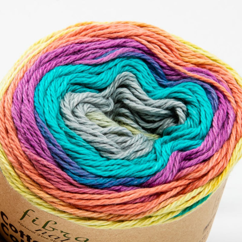 Wheat 100% Cotton Royal Color Waves 100 Grams Yarn  col: 22-07 Knitting and Crochet Yarn