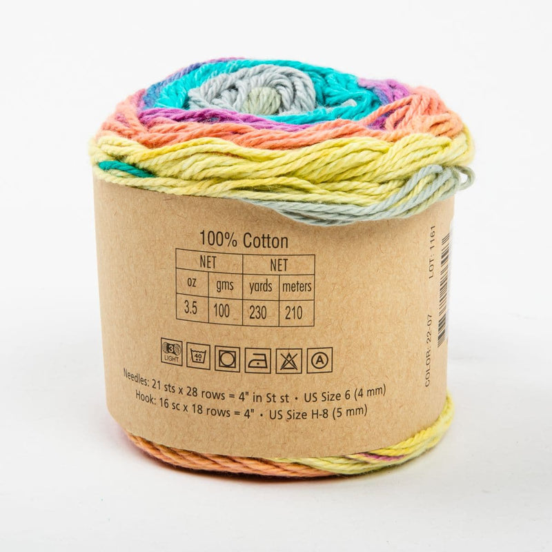 Light Gray 100% Cotton Royal Color Waves 100 Grams Yarn  col: 22-07 Knitting and Crochet Yarn