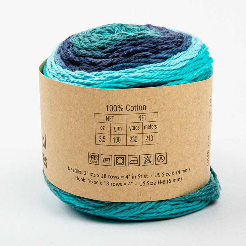 Light Gray 100% Cotton Royal Color Waves 100 Grams Yarn  col: 22-11 Knitting and Crochet Yarn