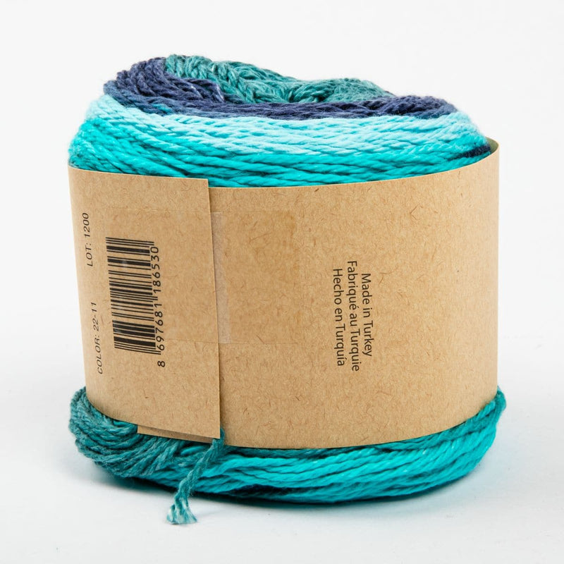 Light Gray 100% Cotton Royal Color Waves 100 Grams Yarn  col: 22-11 Knitting and Crochet Yarn
