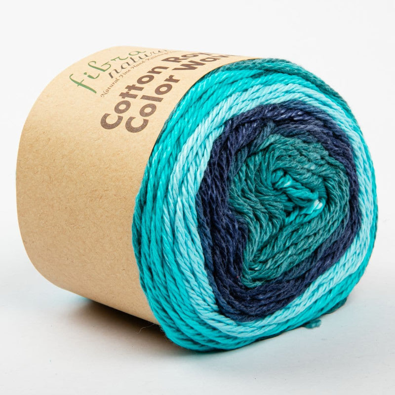 Dark Cyan 100% Cotton Royal Color Waves 100 Grams Yarn  col: 22-11 Knitting and Crochet Yarn