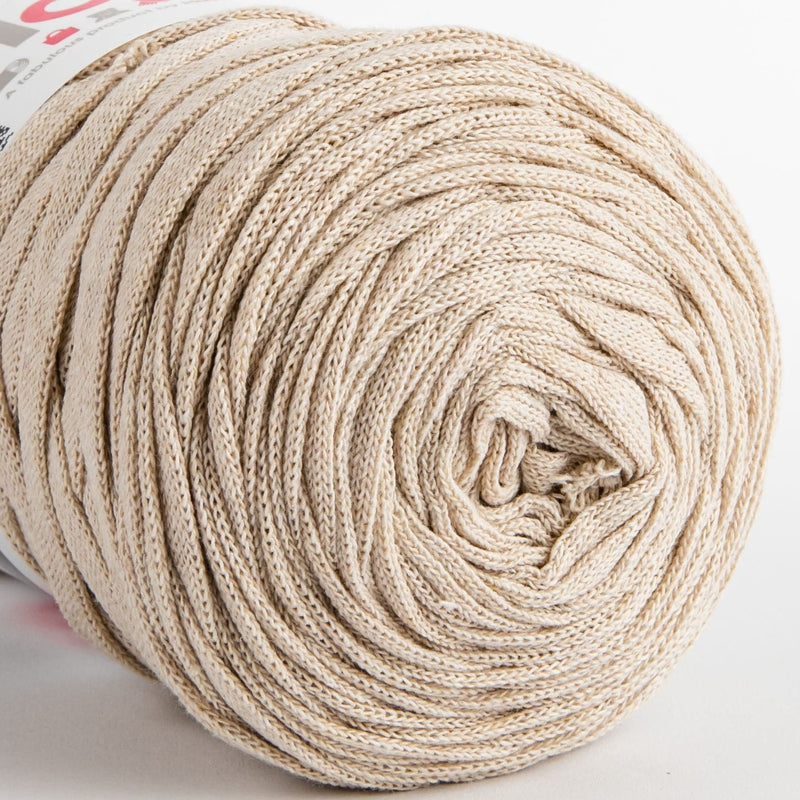 Gray Hoooked RibbonXL Yarn Sandy Ecru 250 Grams 120 Metres Knitting and Crochet Yarn
