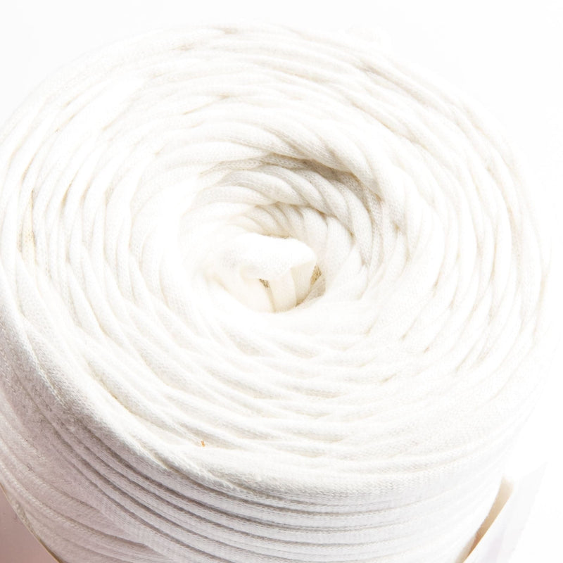 Beige Hoooked Zpagetti T-Shirt Yarn Off White Shades 60 Metres Knitting and Crochet Yarn