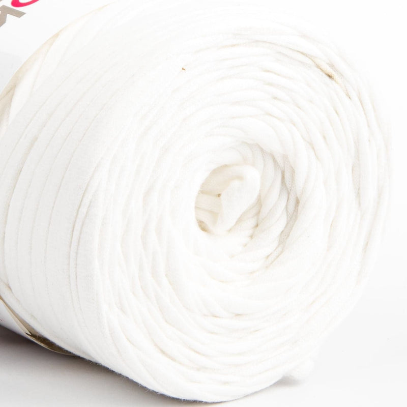 Antique White Hoooked Zpagetti T-Shirt Yarn Off White Shades 60 Metres Knitting and Crochet Yarn