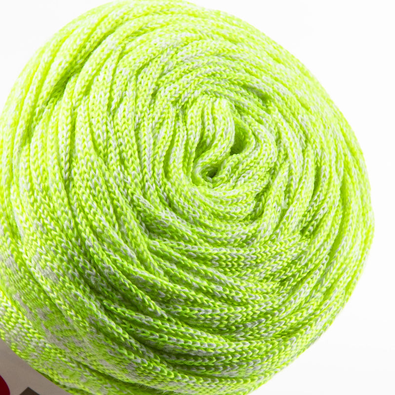 Dark Khaki Hoooked RibbonXL Neon Yarn Laser Lemon 250 Grams 85 Metres Knitting and Crochet Yarn