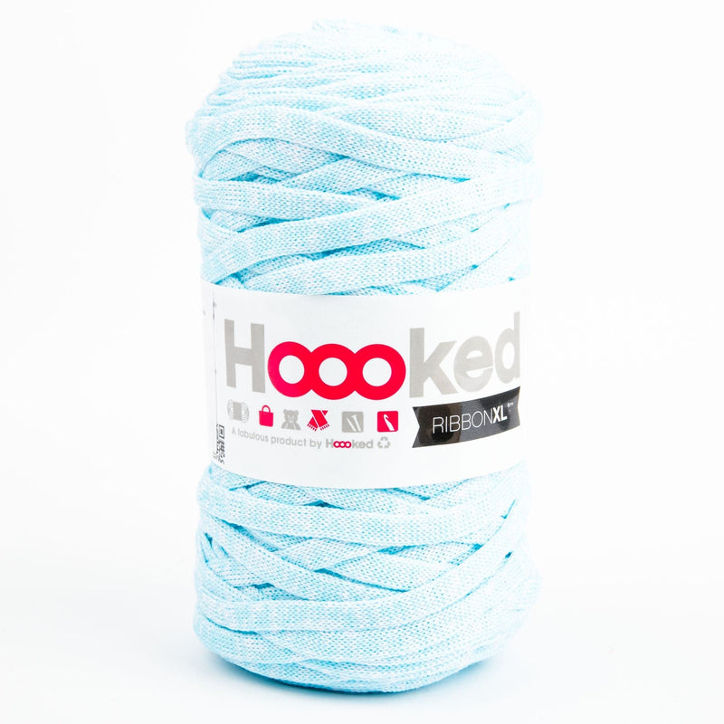 Red Hoooked RibbonXL Neon Yarn Blazing Blue 250 Grams 85 Metres Knitting and Crochet Yarn