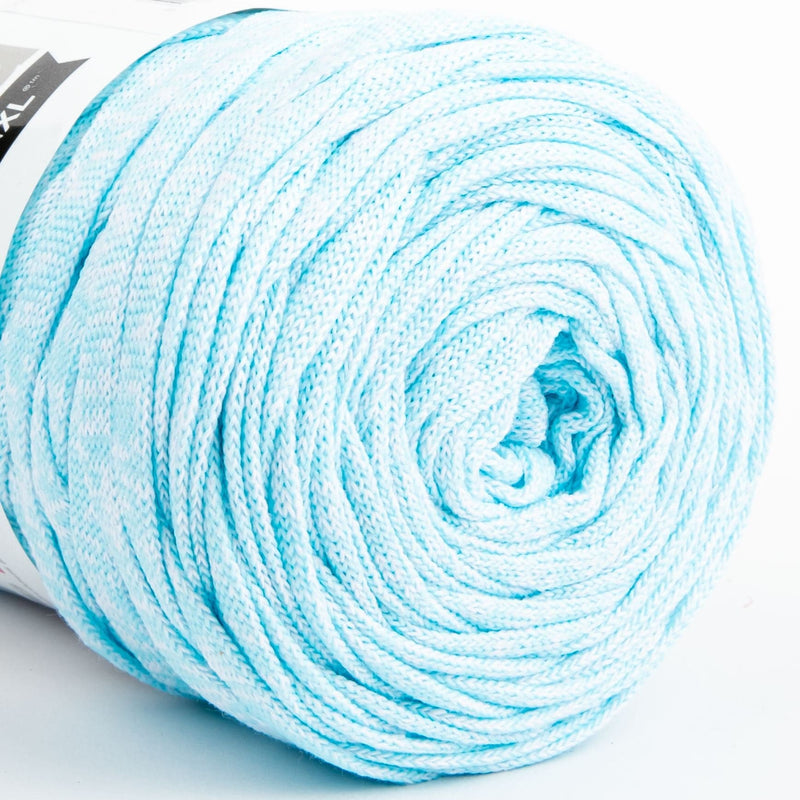 Light Cyan Hoooked RibbonXL Neon Yarn Blazing Blue 250 Grams 85 Metres Knitting and Crochet Yarn