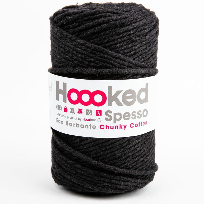 Maroon Hoooked Spesso Chunky Recycled Cotton Noir 500 Grams 127 Metres Knitting and Crochet Yarn
