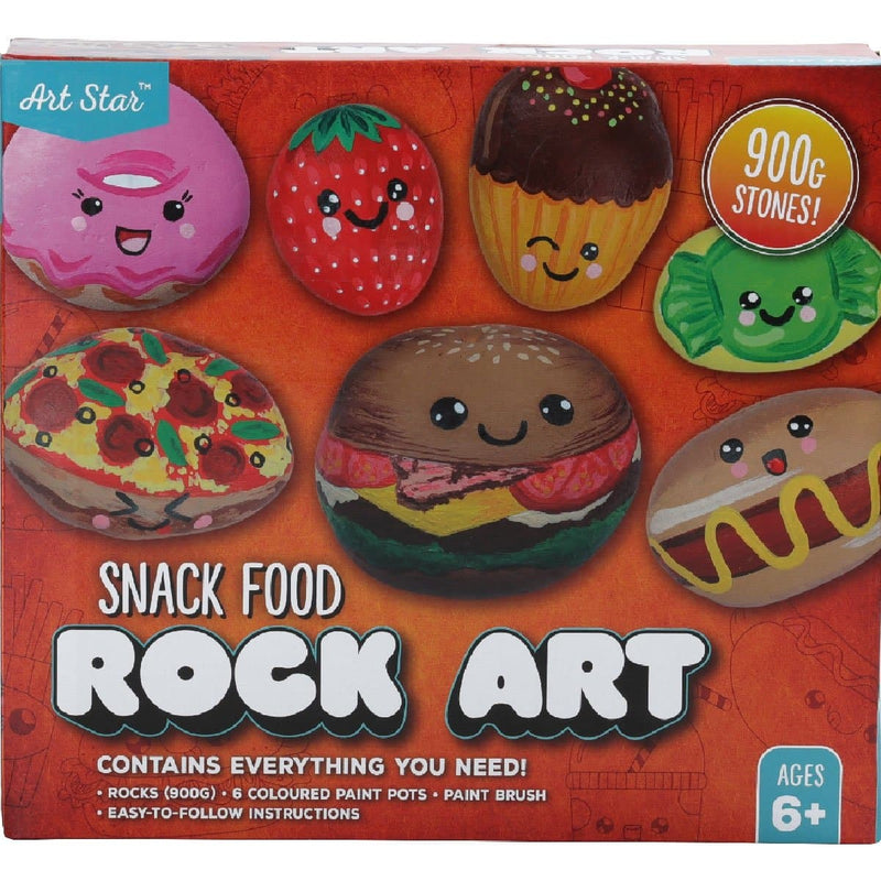 Dark Olive Green Art Star Snack Food Rock Art Kit 900g Kids Craft Kits