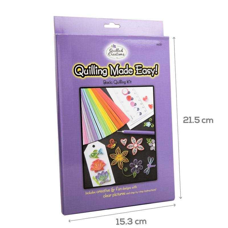 Light Slate Gray Quilled Creations Quilling Kit - Quilling Made Easy Quilling