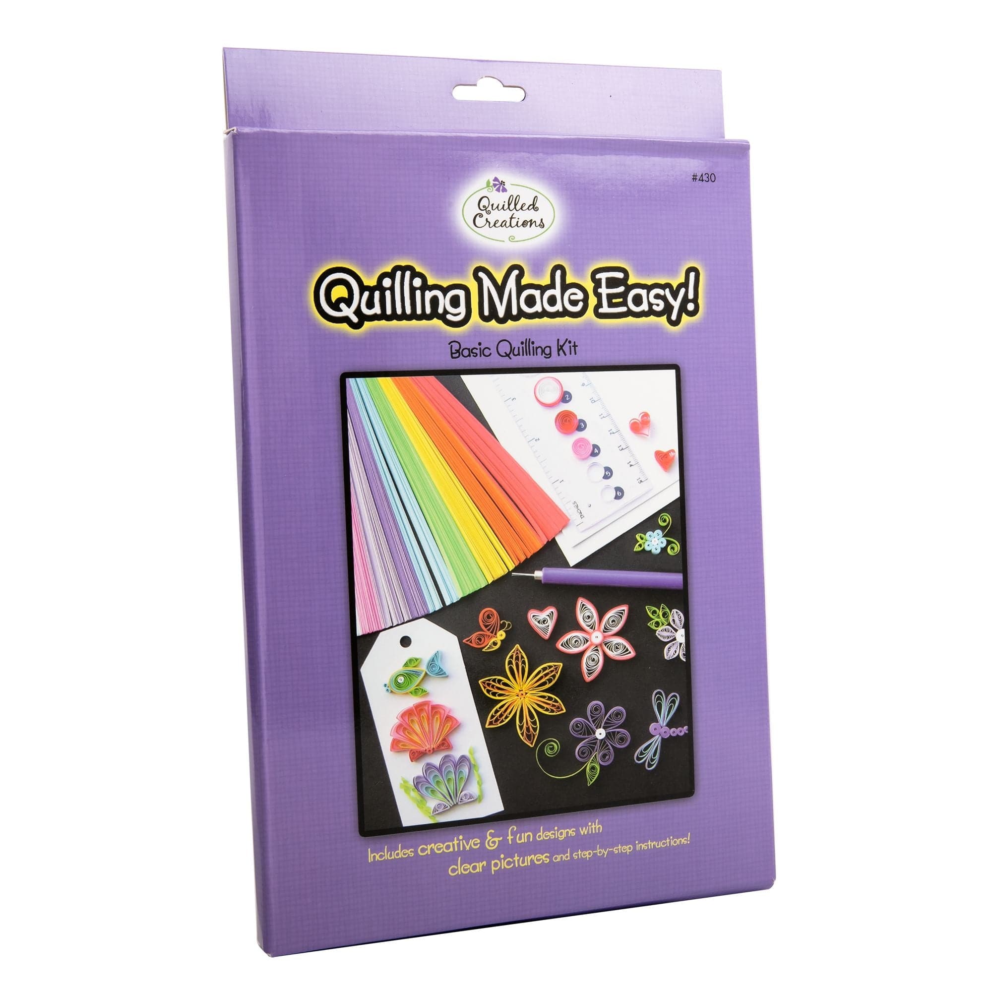 Quilled Creations Quilling Kit-Quilling Made Easy - 877055002026