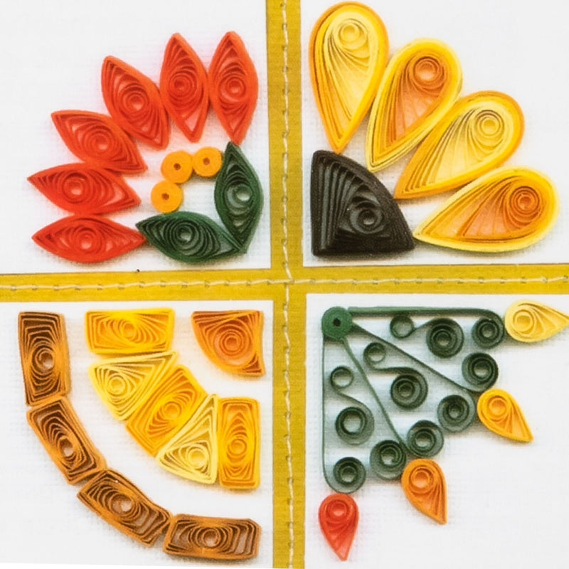 Goldenrod Quilled Creations Quilling Kit - Quilt Block Sampler Quilling