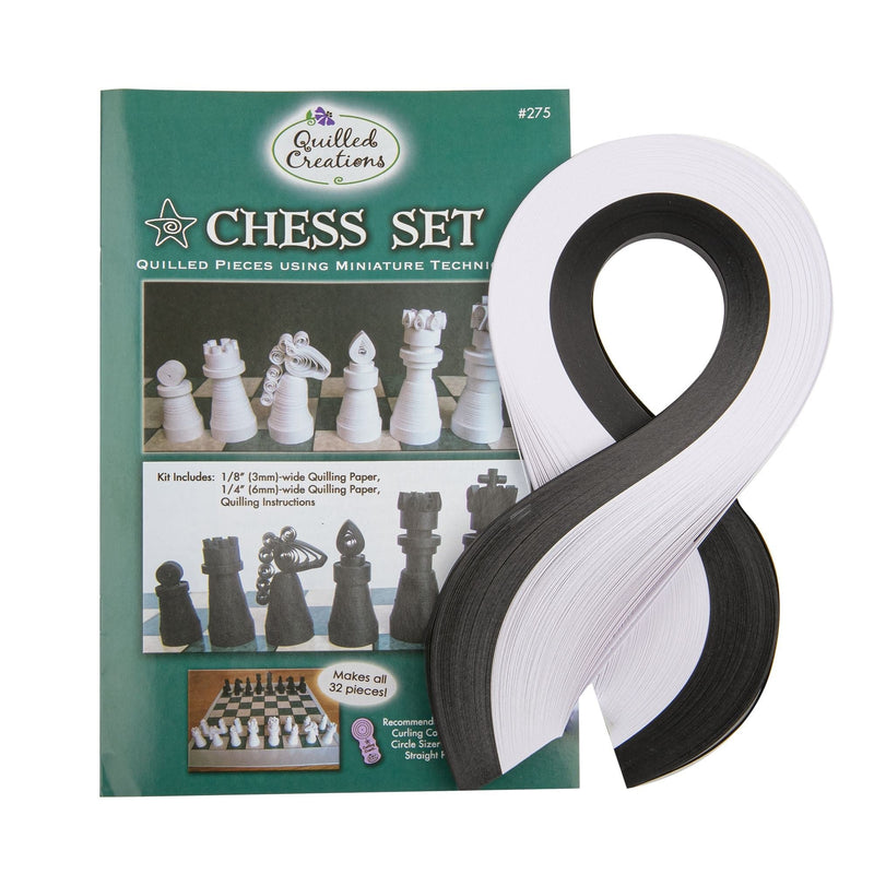 Lavender Quilled Creations Quilling Kit - Chess Set Quilling