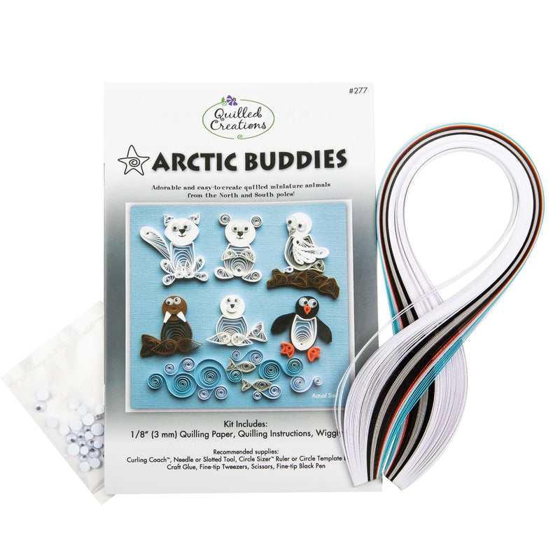 Quilled Creations Quilling Kit - Arctic Buddies Kit