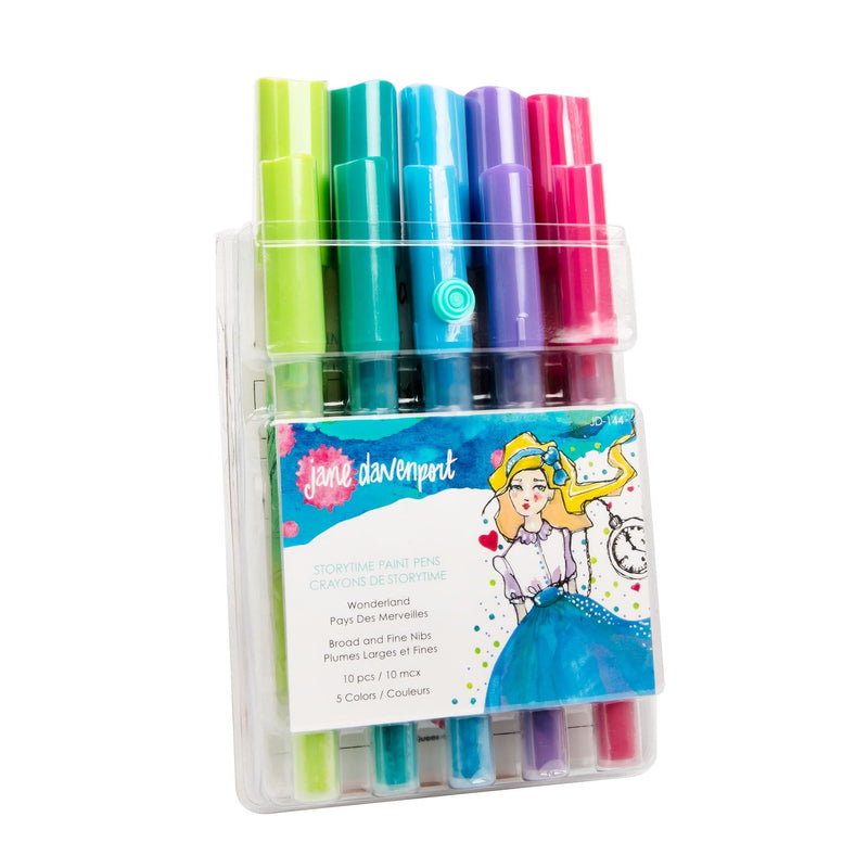 Light Sea Green Jane Davenport Storytime Paint Pens 10/Pkg Pens and Markers