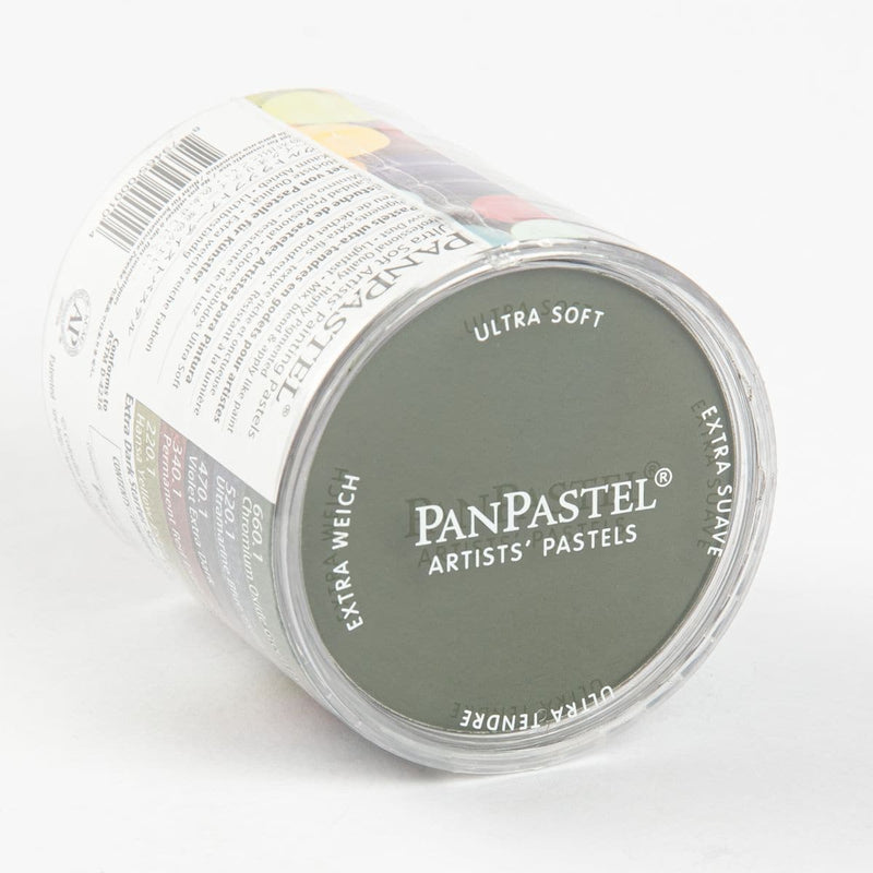 Slate Gray PanPastel 5 Colour Starter Set - Extra Dark Shades Pastels & Charcoal