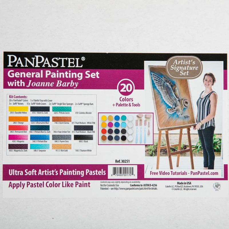 Light Gray PanPastel 20 Colour Set - Joanne Barby General Painting Pastels & Charcoal