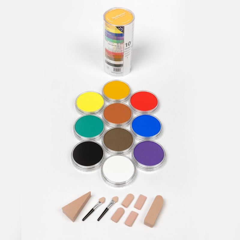 White Smoke PanPastel 10 Colour Set - Painting Pastels & Charcoal