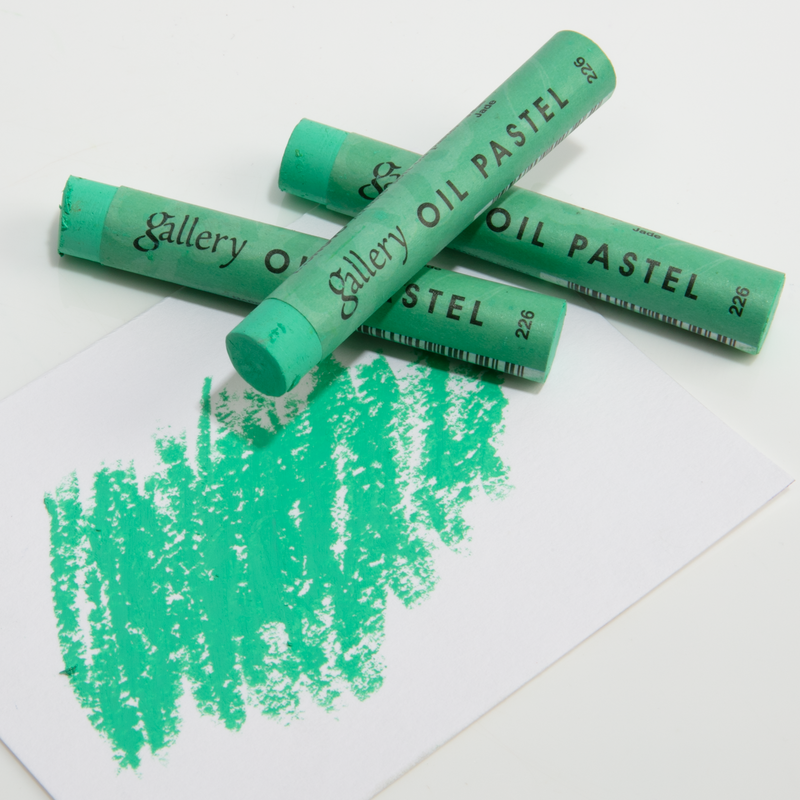Light Gray Mungyo Gallery Artist Soft Oil  Pastel - Jade Green 226 Pastels & Charcoal
