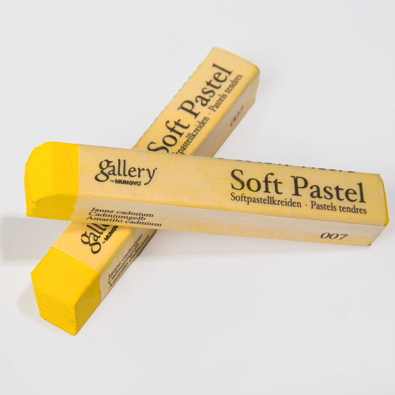 Light Gray Mungyo Gallery Soft Artist Pastel -  Cadmium Yellow 007 Pastels & Charcoal