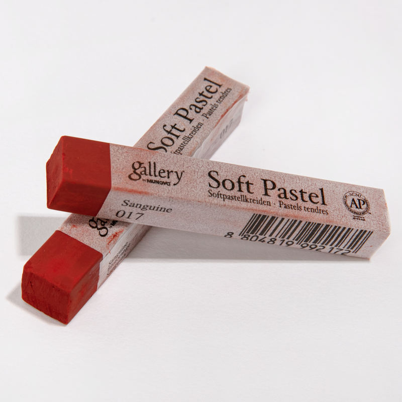 Light Gray Mungyo Gallery Soft Artist Pastel -  Sanguine 017 Pastels & Charcoal