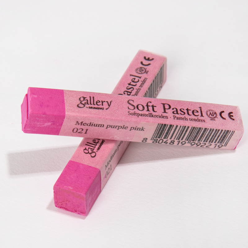 Lavender Mungyo Gallery Soft Artist Pastel -  Medium Purple Pink 021 Pastels & Charcoal