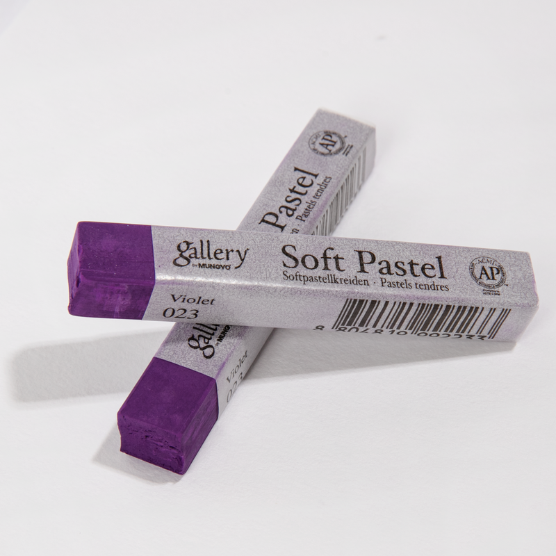 Light Gray Mungyo Gallery Soft Artist Pastel -  Violet 023 Pastels & Charcoal