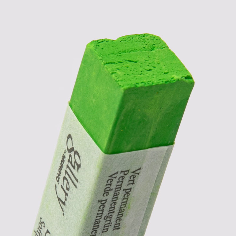 Olive Drab Mungyo Gallery Soft Artist Pastel -  Permanent Green 024 Pastels & Charcoal