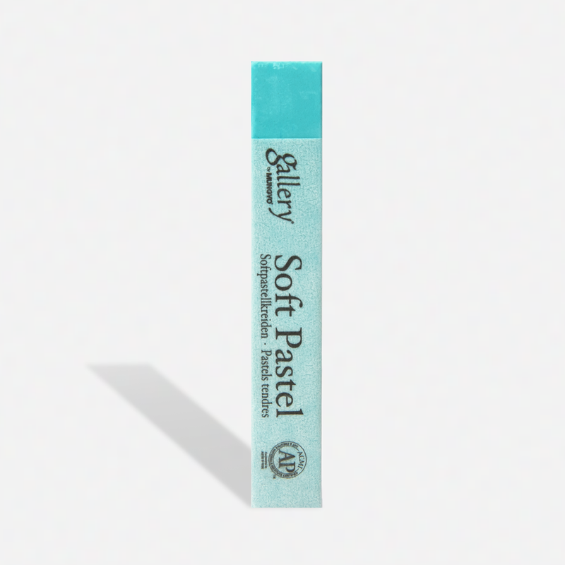 White Smoke Mungyo Gallery Soft Artist Pastel -  Light Cobalt Turquoise 028 Pastels & Charcoal