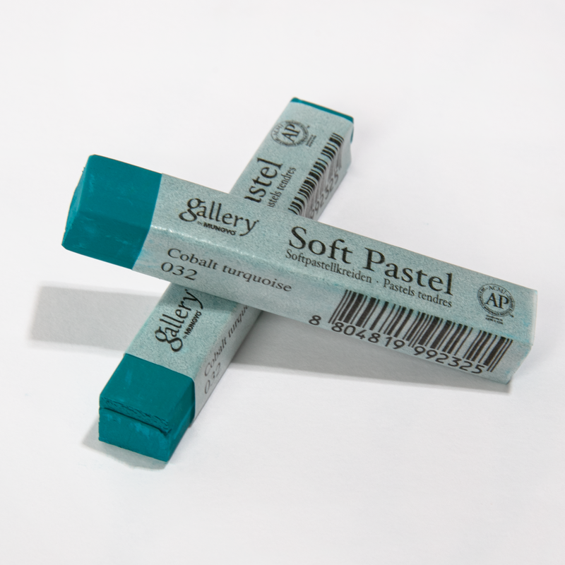 Lavender Mungyo Gallery Soft Artist Pastel -  Cobalt Turquoise 032 Pastels & Charcoal