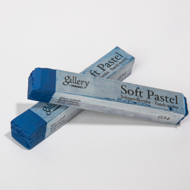 Lavender Mungyo Gallery Soft Artist Pastel -  Cobalt Blue 034 Pastels & Charcoal