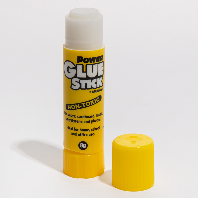 Lavender Mungyo Power Glue Stick 8g. Washable and Acid Free. Adhesives