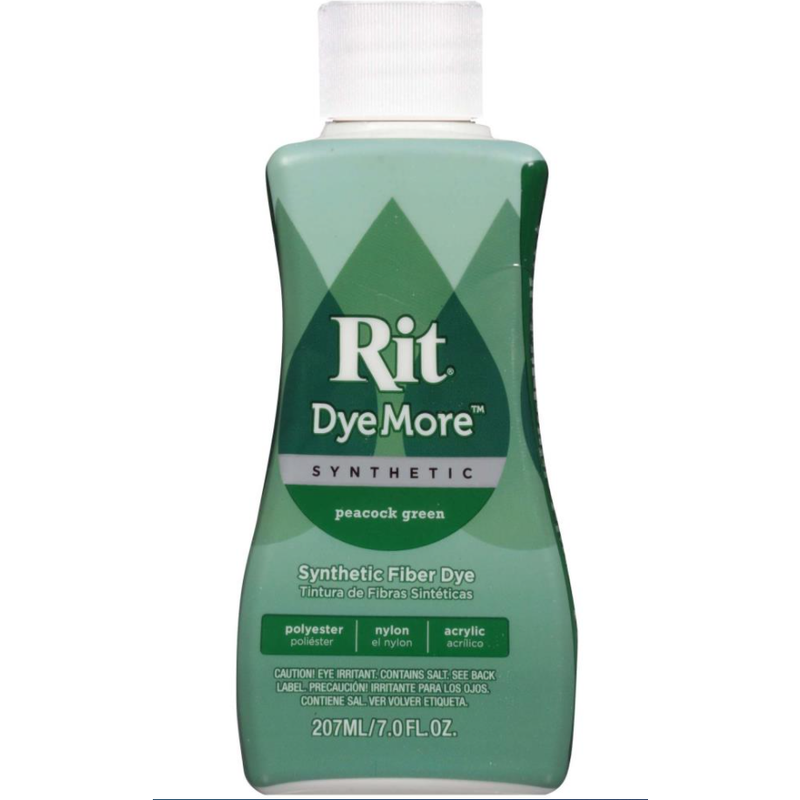 Dark Slate Gray Rit Dyemore Synthetic - Peacock Green Fabric Paints & Dyes
