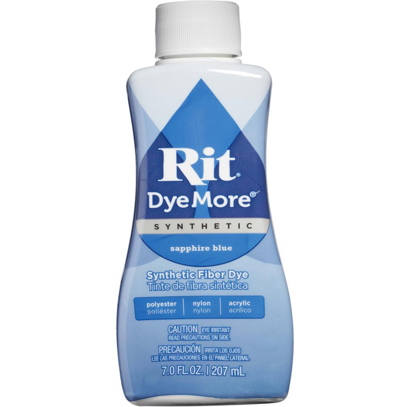 Steel Blue Rit Dyemore Synthetic - Sapphire Blue Fabric Paints & Dyes