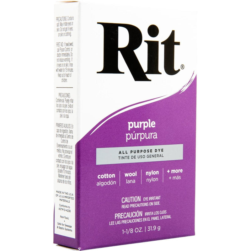 Dark Orchid Rit Powder Dye - 13 Purple Fabric Paints & Dyes