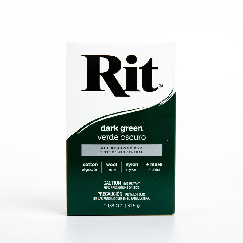 Black Rit Powder Dye - 35 Green Fabric Paints & Dyes