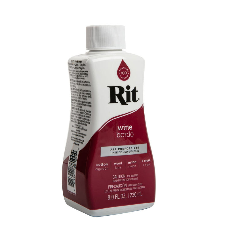 Dark Red Rit Liquid Dye 235Ml - 105 Wine Fabric Paints & Dyes