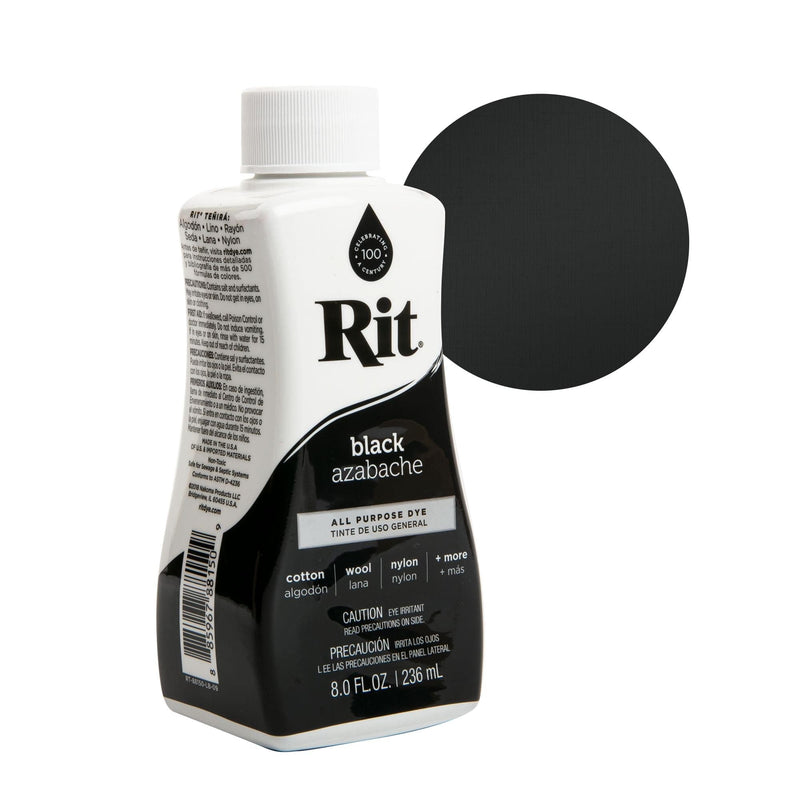 Gray Rit Liquid Dye 235Ml - 15 Black Fabric Paints & Dyes