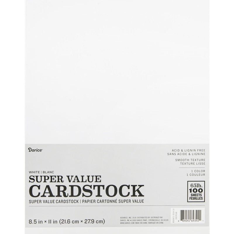 Lavender White Cardstock 8.5 X 11 Inches 100 Pieces Paper Craft