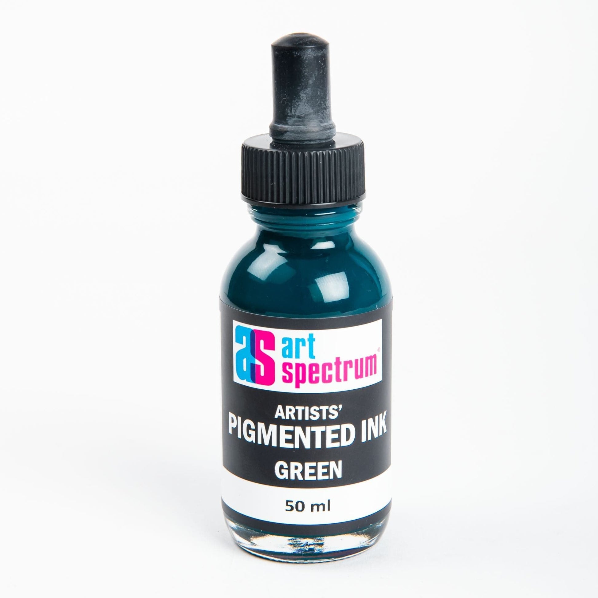 Dark Slate Gray Art Spectrum Pigmented Ink 50mL Green Inks