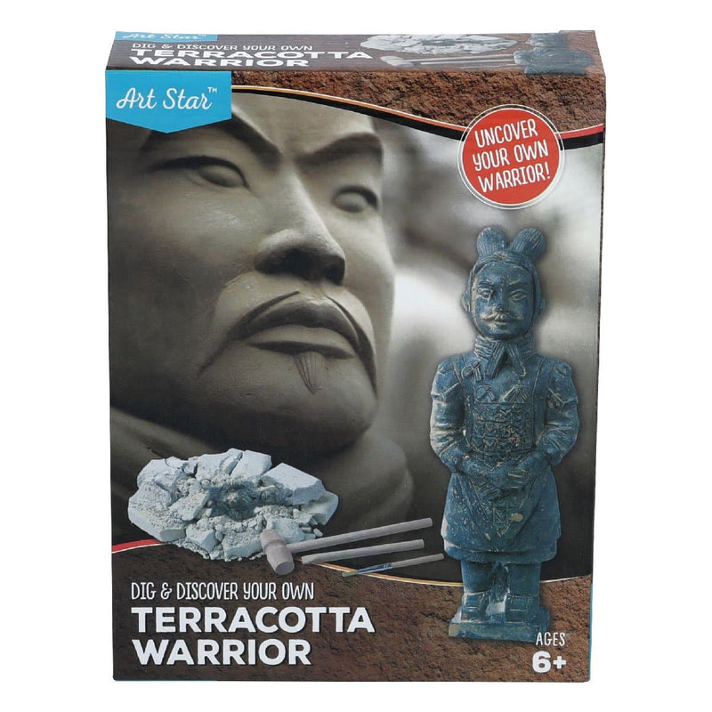 Dark Slate Gray Art Star Dig & Discover Your Own Terracotta Warriors Kids Craft Kits