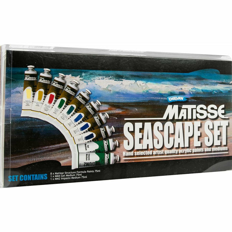 Dark Slate Gray Matisse Seascape Colours Set Acrylic Paints