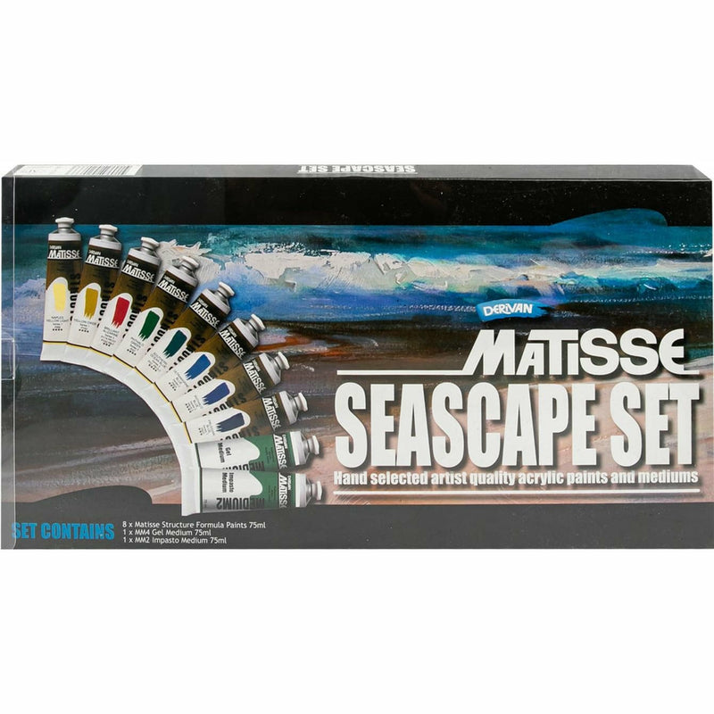 Gray Matisse Seascape Colours Set Acrylic Paints