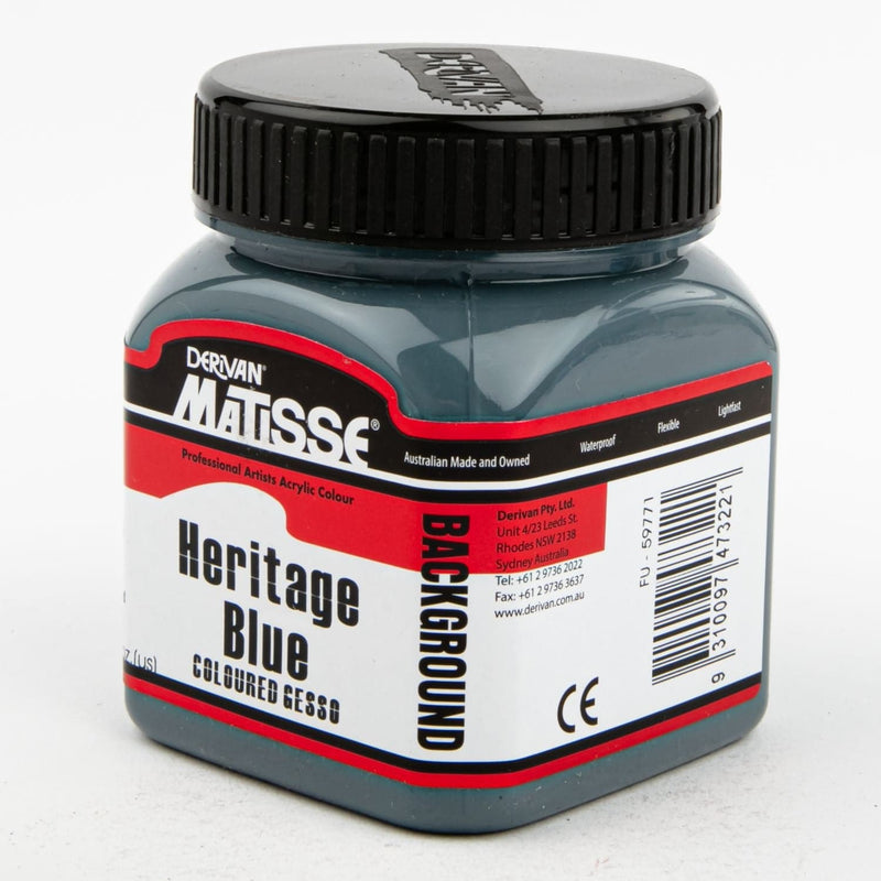 Firebrick Matisse Background Paint 250mL Heritage Blue Acrylic Paints