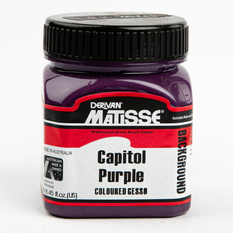 Firebrick Matisse Background Paint 250mL Capitol Purple Acrylic Paints