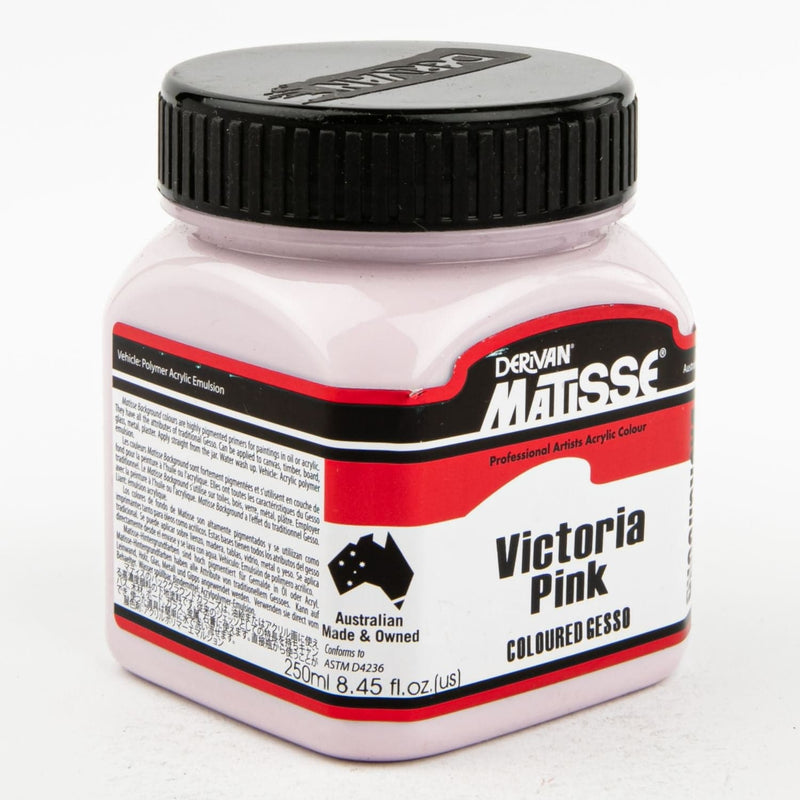 Firebrick Matisse Background Paint 250mL Victoria Pink Acrylic Paints