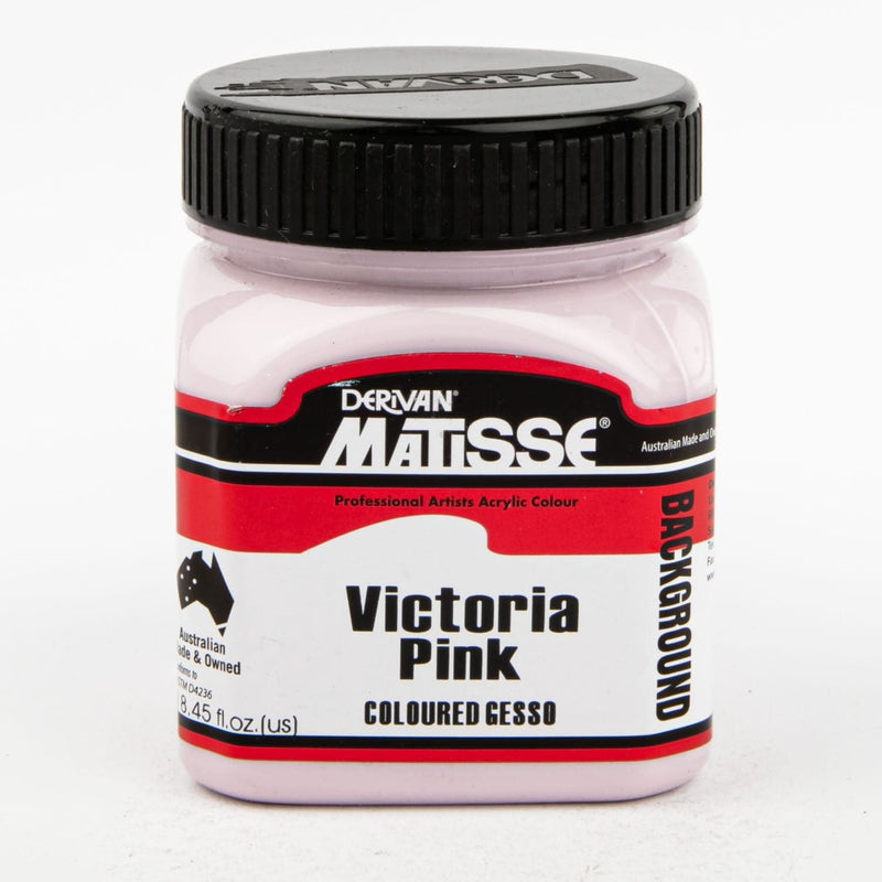 Firebrick Matisse Background Paint 250mL Victoria Pink Acrylic Paints