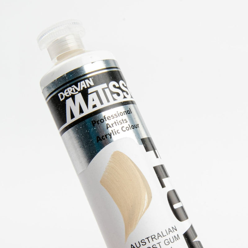 Tan Matisse Acrylic Paint  Flow S1 75mL Australian Ghost Gum Acrylic Paints