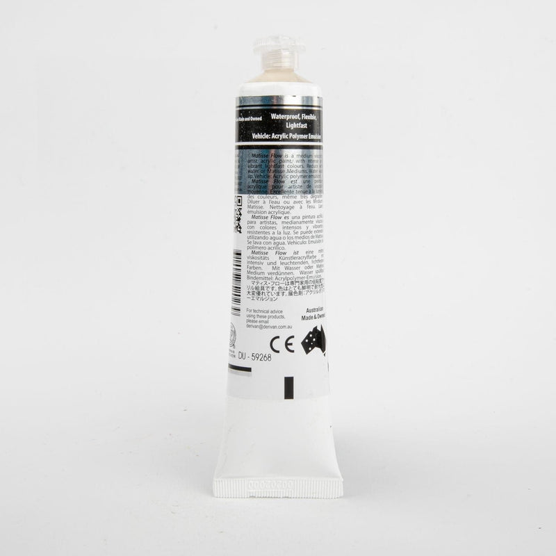 Gray Matisse Acrylic Paint  Flow S1 75mL Australian Ghost Gum Acrylic Paints