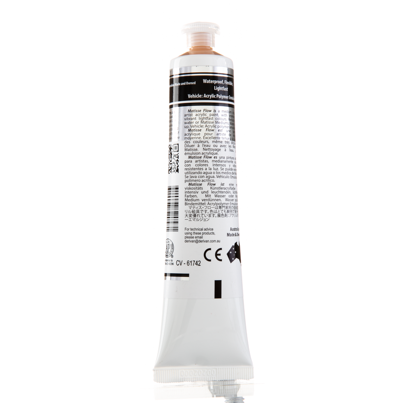 Light Gray Matisse Acrylic Paint  Flow S1 75mL Skin Tone Mid Acrylic Paints